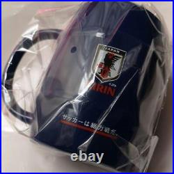 KIRIN Japan national soccer team original barrel-shaped stainless steel mug? /