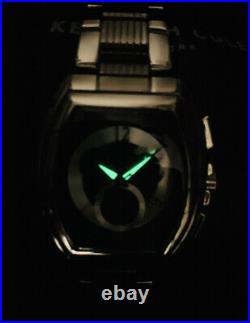 Kenneth Cole KC9164 Men's Chronograph Multifunction Barrel Case Dress Watch