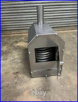 Large Portable Heater Coil Log Burner For Hot Tub With Pipes and Fixings