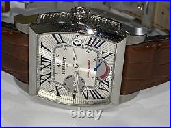 Mens Perrelet Barrel Stainless Steel Automatic Watch