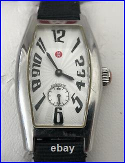 Michele Coquette Woman's Watch CQ01931 71-800 Barrel Face with Box Papers