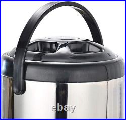 Milk Tea Bucket Insulated Stainless Steel Insulated Barrel Handle