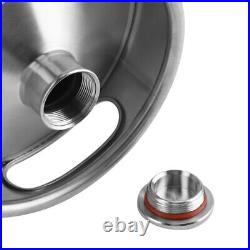 Mini Stainless Steel Beer Barrel with Spiral Cover Lid Practical Home Hotel