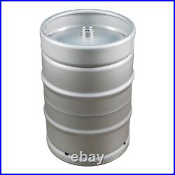 NEW 15.5 Gallon 1/2 Barrel US Commercial Beer Keg Sankey D Sanke Draft Brewing