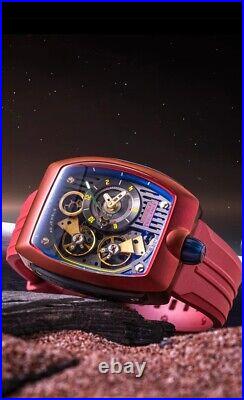 Nubeo Viking automatic watch Radar Red NB-6064-04 Limited Edition