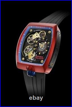 Nubeo viking automatic watch Radar Red NB-6064-04 FACTORY FRESH