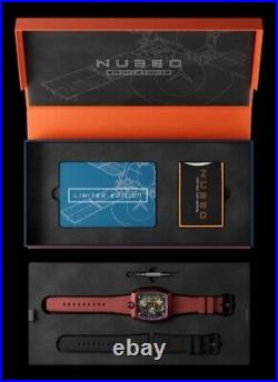 Nubeo viking automatic watch Radar Red NB-6064-04 FACTORY FRESH