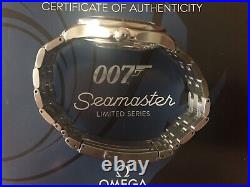OMEGA Seamaster Gun Barrel dial Casino Royal 40th Anniversary 2226.80.00FULL SET