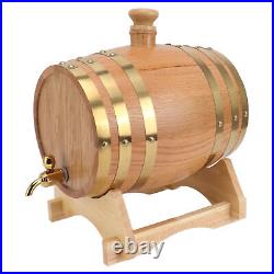 Oak Aging Barrel 5L Oak Wine Barrels Wine Whiskey Barrel Beer Barrels Bar