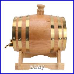 Oak Aging Barrel 5L Oak Wine Barrels Wine Whiskey Barrel Beer Barrels Bar PD