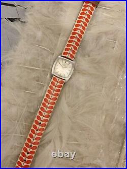 Omega DeVille Ladies Vintage SS Watch Classic Everyday Oblong Barrel Bracelet