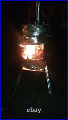 Outdoor log burner fire Stainless Steel