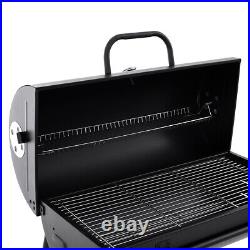 Panana Charcoal BBQ Barrel Grill Garden Barbecue Patio Portable Wheels