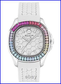 Philipp Plein Ladies Watch White/Rainbow PWTAA0223