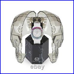 Philipp Plein Ladies Watch White/Rainbow PWTAA0223