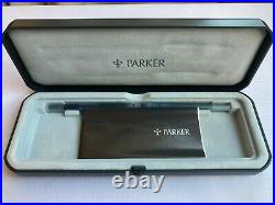 Rare Parker Harlequin Ballpen & Fountain Pen Set Grey Shield edition very co