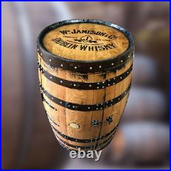 Recycled Solid Oak Whiskey Keg Jameson Balmoral Wine Rack Drinks Cabinet