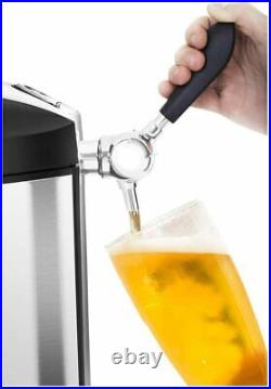 Royal Catering Beer Dispenser Beer Handle with Cooling For All 5L Barrels
