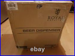 Royal Catering Beer Dispenser Beer with Cooling For All 5L Barrels opened unused