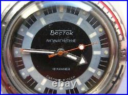 Russian Soviet watch VOSTOK 2209 Antimagnetic Military Amphibian BARREL Diver