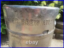 SWEETWATER BREWING ATLANTA 1/6 Barrel Used Empty Beer Keg Stainless Steel