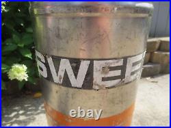 SWEETWATER BREWING ATLANTA 1/6 Barrel Used Empty Beer Keg Stainless Steel