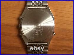 Seiko H461-5000 Dual Time Alarm Chronograph. Works