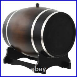 Solid Pinewood Wine Barrel with Tap Whiskey Drink Cask 6 L/35 L/12 L vidaXL