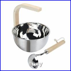 Spa Bucket No Rust Environmental Protection Stainless Steel Sauna Barrel For