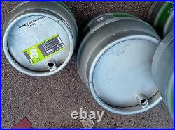 Stainless Steel Barrels Set of 3x Kilderkin and 1x Firkin