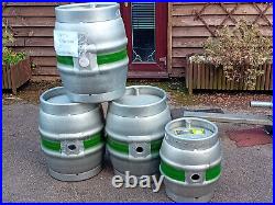 Stainless Steel Barrels Set of 3x Kilderkin and 1x Firkin