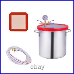 Stainless Steel Chamber Defoaming Barrel Epoxies Vacuum Chamber Degassing