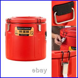 Stainless Steel Insulated Ice Bucket with Lid Stable Leakproof in Barrel Clear