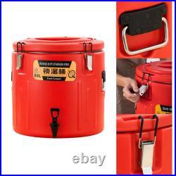 Stainless Steel Insulated Ice Bucket with Lid and Handle in Barrel Clear Scale