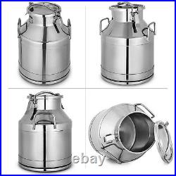 Stainless Steel Milk Can Silicone Seal Milk Dispenser Tank Barrel WHOLESALE
