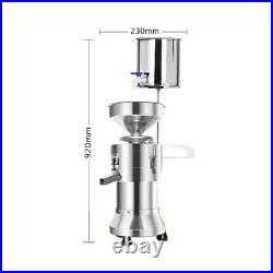 Stainless Steel Slag Separated Soybean Milk Maker Soybean Grinding Machine 1100W