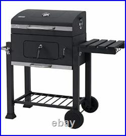 Tepro Grillwagen Toronto Click Charcoal Barbecue, Anthracite/Stainless Steel