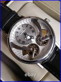 Thomas Earnshaw automatic watch twin barrel