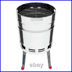 Tramontina Beer Barrel Barbecue Grill Traditional Round BBQ Summer Garden