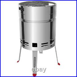 Tramontina Beer Barrel Barbecue Grill Traditional Round BBQ Summer Garden