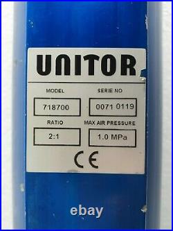 UNITOR 718700 Pneumatic Barrel Pump, Stainless Steel, Piston pump, Ratio 21