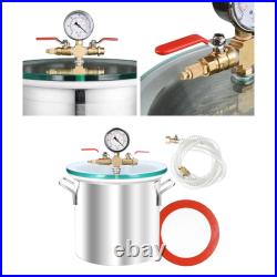 Vacuum Chamber Antifoam Vacuum Barrel Degassing Epoxy Silicones Stainless Steel