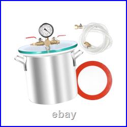 Vacuum Chamber Antifoam Vacuum Barrel Degassing Epoxy Silicones Stainless Steel