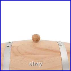 VidaXL Wine Barrel with Tap Solid Pinewood 12 Lbest