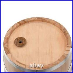 VidaXL Wine Barrel with Tap Solid Pinewood 12 Lbest