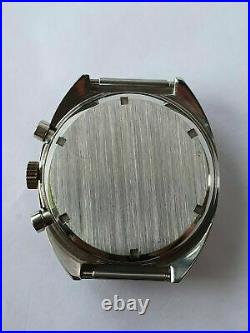 Vintage Heuer Chronograph Pre-Carrera Stainless Steel Ref. 73373 S, ca. 1971