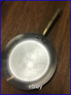 Vintage Made In France Crate & Barrel 12 Inch Copper Frying Pan Skillet Mauviel