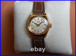 Watch Flora Swiss Woman Barrel N. O. S. Stock New 70 Reassembly Manual Ace 510