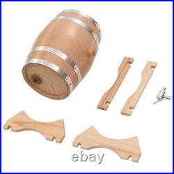 Wine Barrel with Tap Oak Wood 6 L