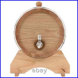 Wine Barrel with Tap Oak Wood 6 L TPG
